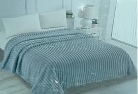 Плед жаккардовый 200*220 см 280 г/кв.м 
