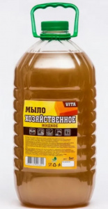 Мыло жидкое 5 л VITA ПЭТ хозяйственное