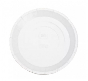 Набор тарелок 100 шт бумажных d=180 мм OSQ ECO PLATE БЕЛЫЙ/КРАФТ