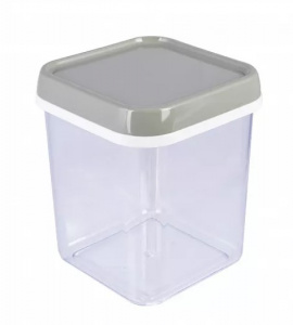 Банка 1,2 л для сыпучих продуктов 11*11*16 см С 26700