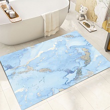 Коврик 40*60 см влаговпитывающий GRAILY VELVET МИКС