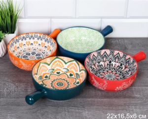 Блюдо с ручкой 22х16,5х6 см 691895