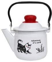 Чайник 1 л, декор "Коты" АКЦИЯ/////