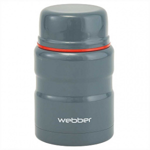 Термос 0,5 л "WEBBER" со складной ложкой