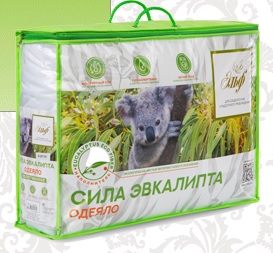 Одеяло 2 сп., 172х205 см "Эвкалипт"