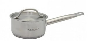 Ковш 1,5 л 16*8 см с крышкой ТРС ОБЩЕПИТ-ШЕФ  