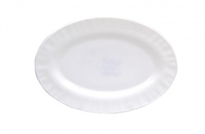 Блюдо овальное 35*24 см Lavenir HoReCa "Wave classic"  стеклокерамика АКЦИЯ ///
