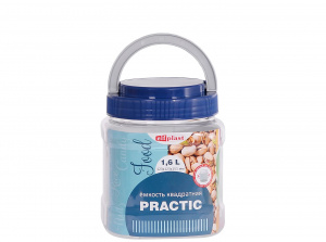 Емкость «Practic» 1,6 л квадратная