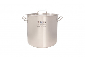 Котел 30 л "HoReCa" d=35 см с металл. крышкой HRC-SP30035M, подходит для индукции