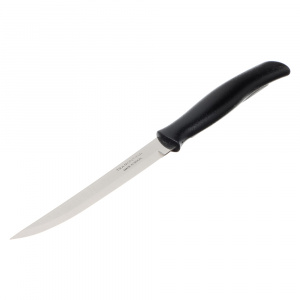 Нож кухонный 12,7 см черная ручка Athus 871-233