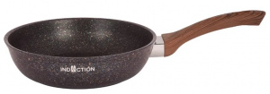 Сковорода 24 см с ручкой, АП линия "Granit Ultra Induction" (Blue), индукция