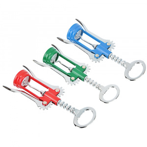 Штопор 17х5см, нерж.сталь МИКС