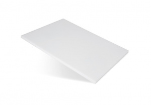 Доска разделочная 40*30*1,2 см белая пластик 