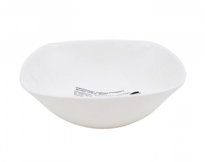 Салатник 11*11 см 5" "Square soft" квадратный белый NFW55T-white стеклокер