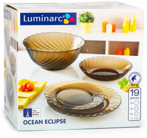 Набор столовый 19 пр. ОКЕАН ЭКЛИПС Luminarc