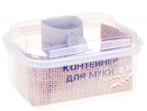 Контейнер 2,3 л для муки 230x170x120 мм
