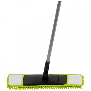 Швабра для пола с насадкой из микрофибры Mop Clean Лапша 