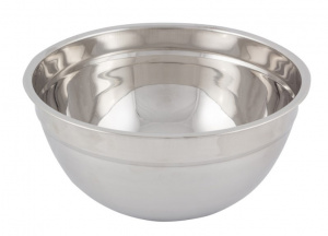 Миска 2,5 л Bowl-Ring-22 нжс смешанная полировка, d=22 см 22*10см