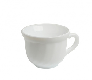 Чашка чайная 190 мл "Wave classic" WHITE 