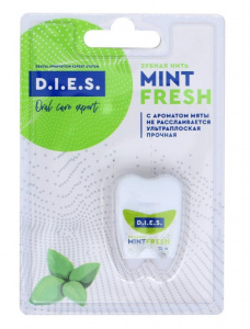 Зубная нить D.I.E.S, 15 м, Мята, 1 шт.