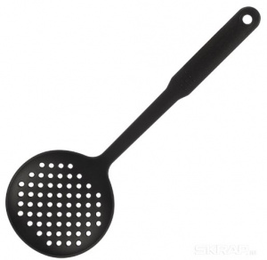 Шумовка черный нейлон CUOCO 33*11 cм
