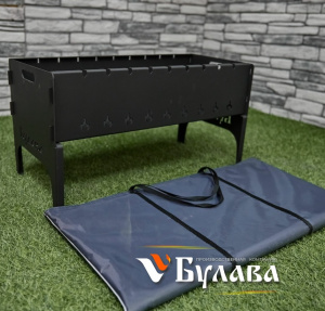 Мангал разборный "Булава" 2мм макси в сумке 60*32*30 см
