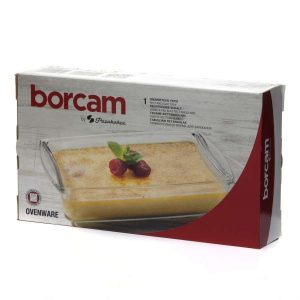 Форма для запекания BORCAM 1320 мл, 260*150 мм в коробке без кр.
