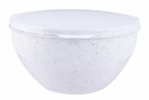 Миска 3 л с крышкой Granite микс 69602
