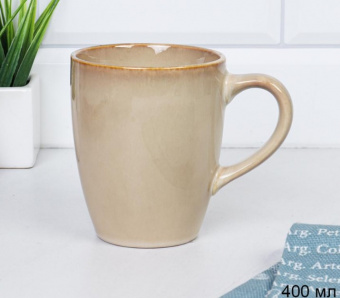 Кружка 400 мл / 88011-12 oz /уп 6/24/ Глазурованное реактивное покрытие