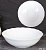 Салатник 350 мл d=15,5 см 6" Опал White белый,  735493, HKW-60-WHITE стеклокерамика