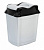 Контейнер для мусора 9 л HOBBY LIFE WHIRPOOL серое 