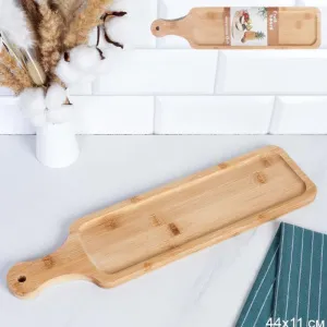 Доска для сервировки 11*44*1,5 см  бамбук
