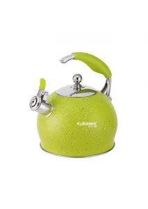 Чайник 3 л со свистком из нерж. стали «Lime»