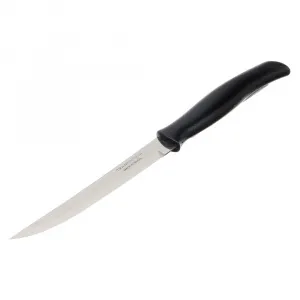 Нож кухонный 12,7 см черная ручка Athus 871-233