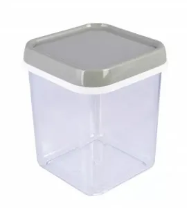 Банка 1,2 л для сыпучих продуктов 11*11*16 см С 26700