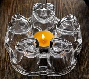 Подставка AROMA под заварочный чайник, стеклянная, размер: 12,5*5*14 см