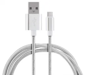 Кабель Energy ET-01 USB/Type-C, цвет - серебро