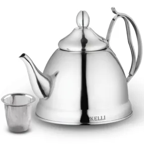 Чайник заварочный 1000 мл метал. "Kelli"