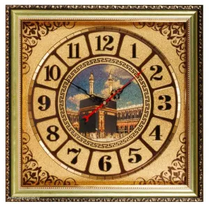 Часы - картина Мусульманские 39*39 см