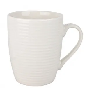 Кружка 290 мл, фарфор, d=7,5 см, h=9,5 см, белье