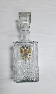 Штоф 500 мл (графин) Герб России