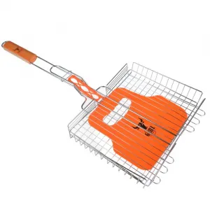 Решетка - гриль хром., 66х(24х30х4) см, веер 22х32см GRILLBOOM