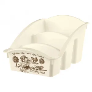 Емкость для специй 3 секции 223x150x120 с декором С32125