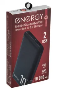 Внешний аккумулятор Energy Power Bank 10 000-5B Travel