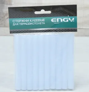 Стержни клеевые для термопистолета, 11х100 мм, 10 шт.	Engy