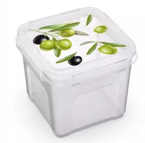 Контейнер 0,9 л квадратный для СВЧ Fresh С57258, С57220