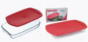 Форма для запекания 3,85 л BORCAM 400*60 мм в коробке с крышкой