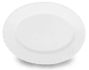 Блюдо овальное 30*22,6 см WHITE 114246