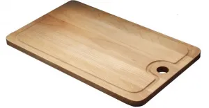 Доска разделочная 39-40*25*1,5 см с канавкой  бук