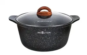 Кастрюля 2 л АП "Granit Ultra Induction" (Original) со стекл. крышкой, индукция кгои22а